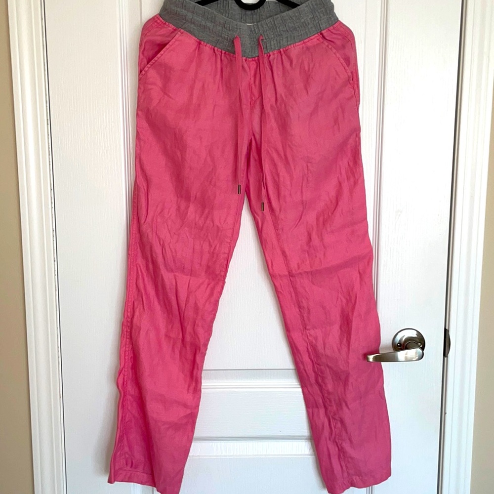 💕2 for $19 💕 | Miiim 100% Linen Pink Barbiecore Pants | Size S